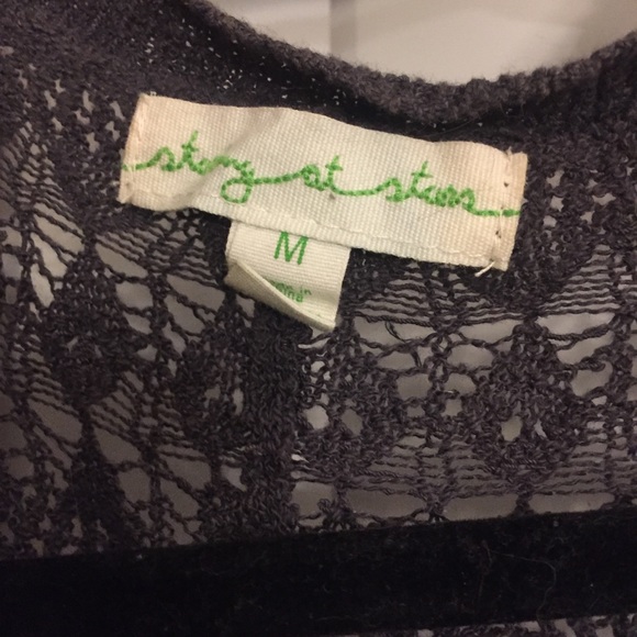 Staring at Stars Ava Cardigan Open Knit NWOT - Picture 4 of 6